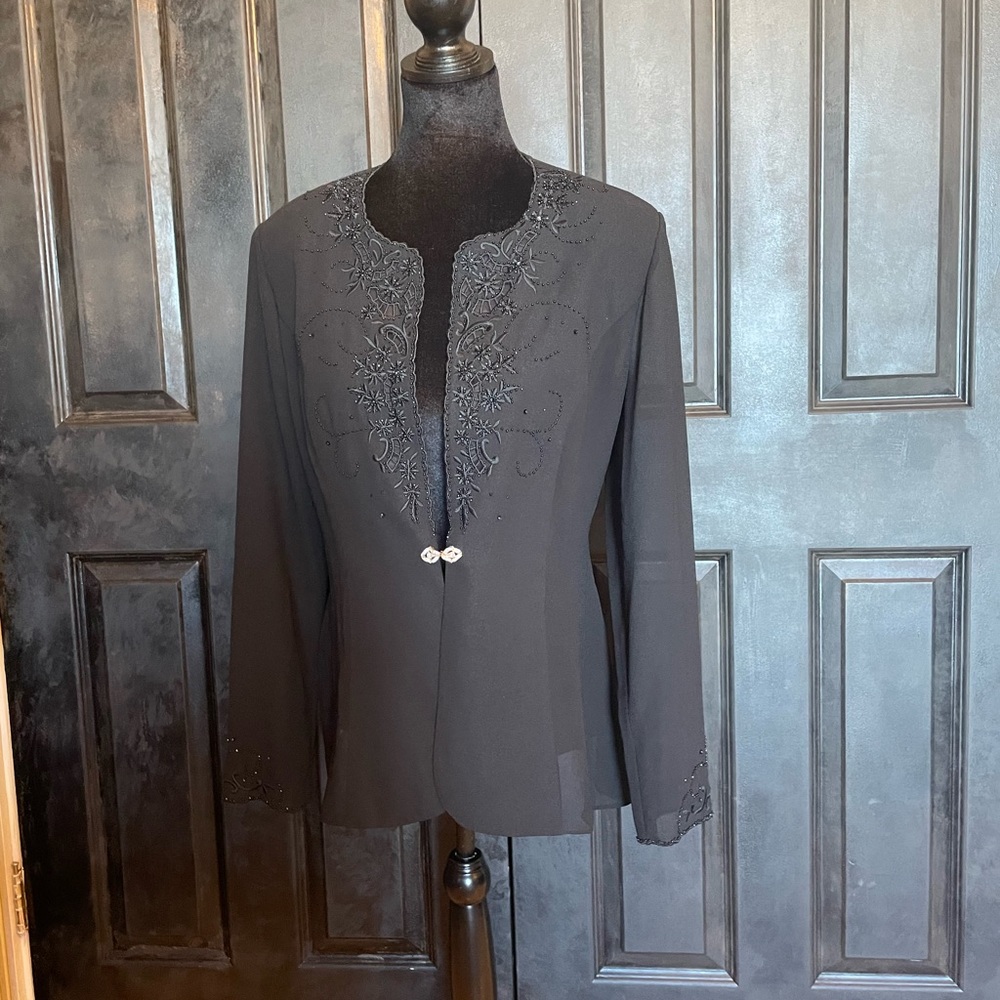Black formal jacket